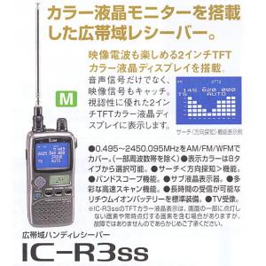 icom 受信機　IC-R3SS Yahoo!オークション -「ic-r3ss」の落札相場・落札価格